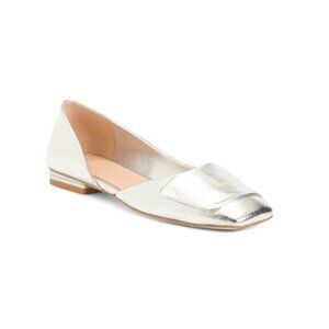 SARTO Silver Tracy Flats